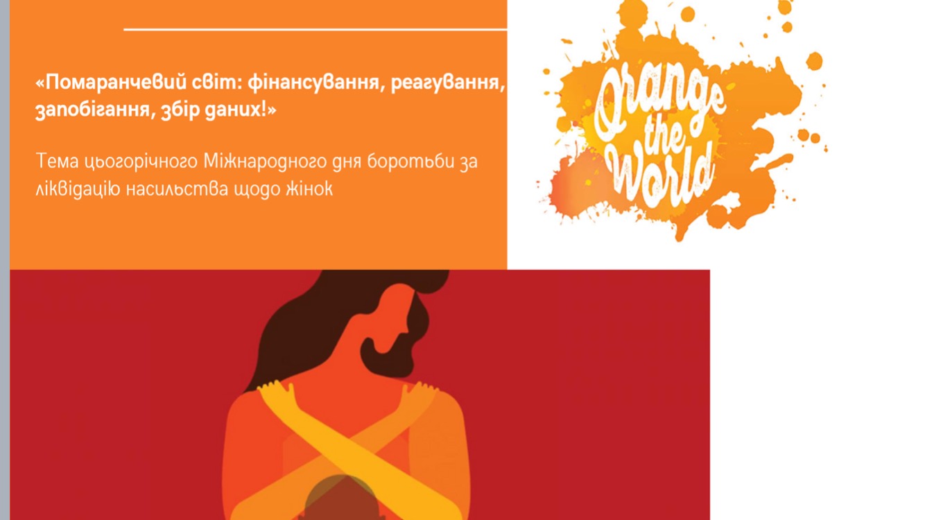 Тема цьогорічного Міжнародного дня боротьби за ліквідацію насильства щодо жінок